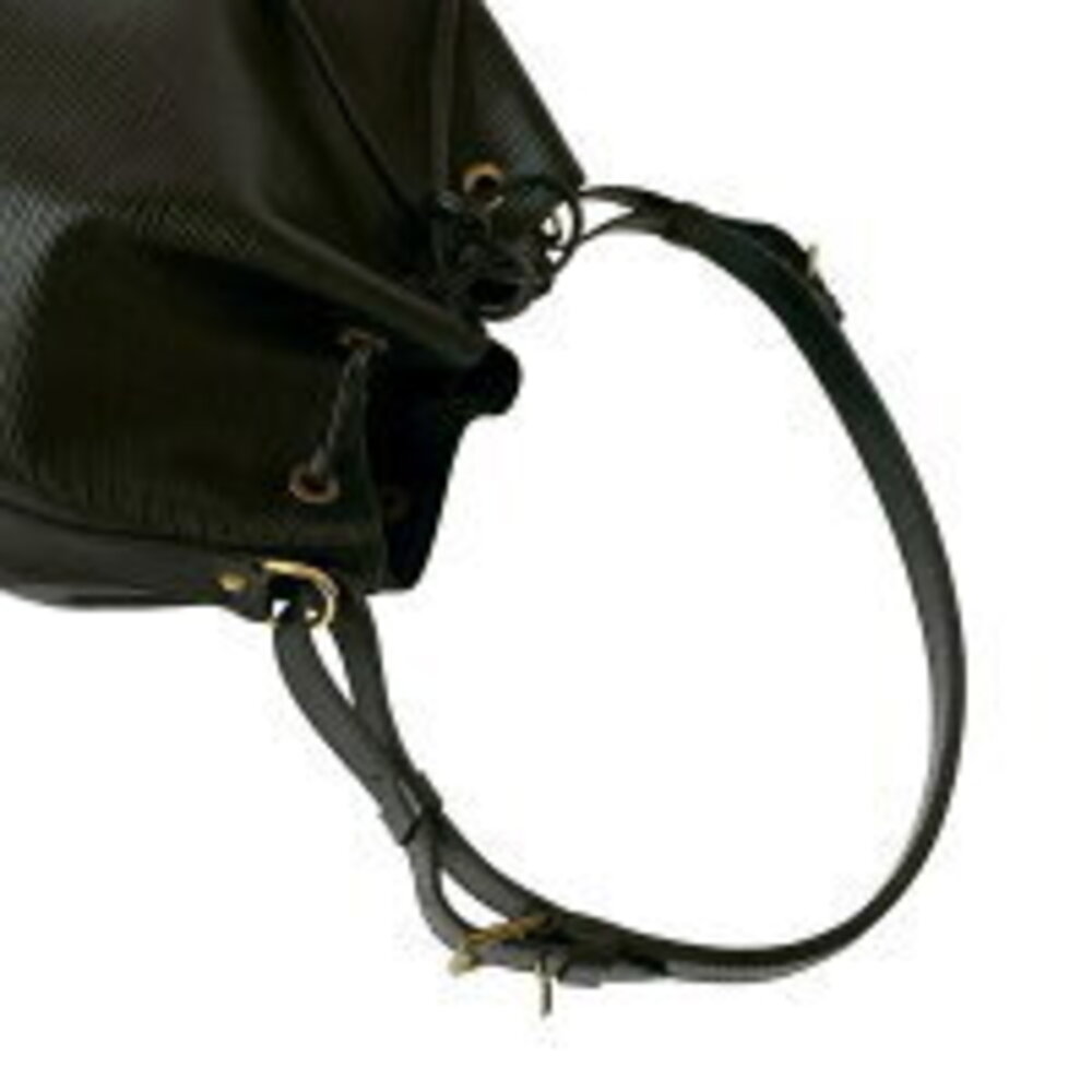 LOUIS VUITTON Noe Epi Drawstring Shoulder Bag Pochette Noir Black - Picture 4 of 9
